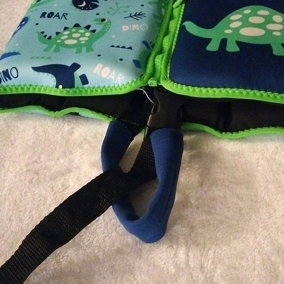 ⚜️ Kids Dinosaur Theme Swim Vest - Picture 4 of 6